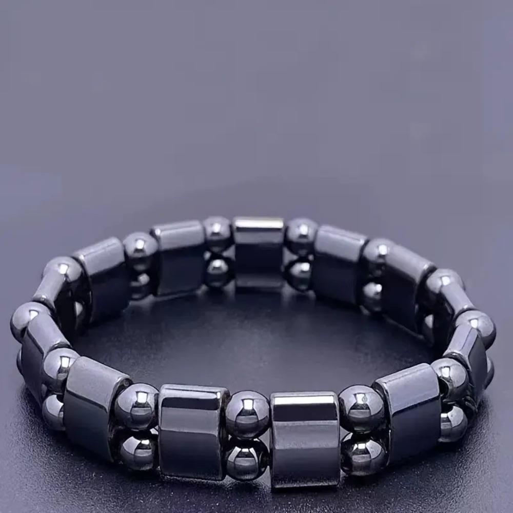 Tiger Eye Stone Magnetic Hematite Beaded Bracelets for Men Women Spiritual Abundance Money Wealth Attract Bracelet Lucky Jewelry