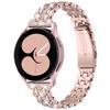 For Samsung Galaxy Watch FE 40mm Rhinestone Decor Watch Band Metal Wrist Strap Bracelet