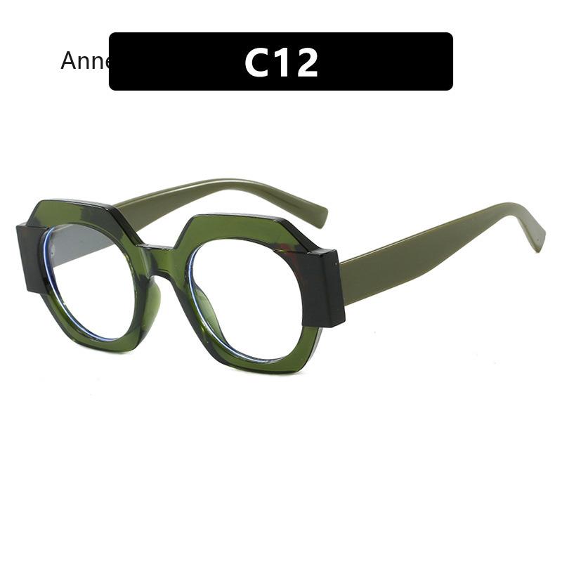 New Fashion Square Sunglasses Woman Vintage Shades  Design Vintage Polygon Sun glasses Female Tourism Glasses Lady Oculos