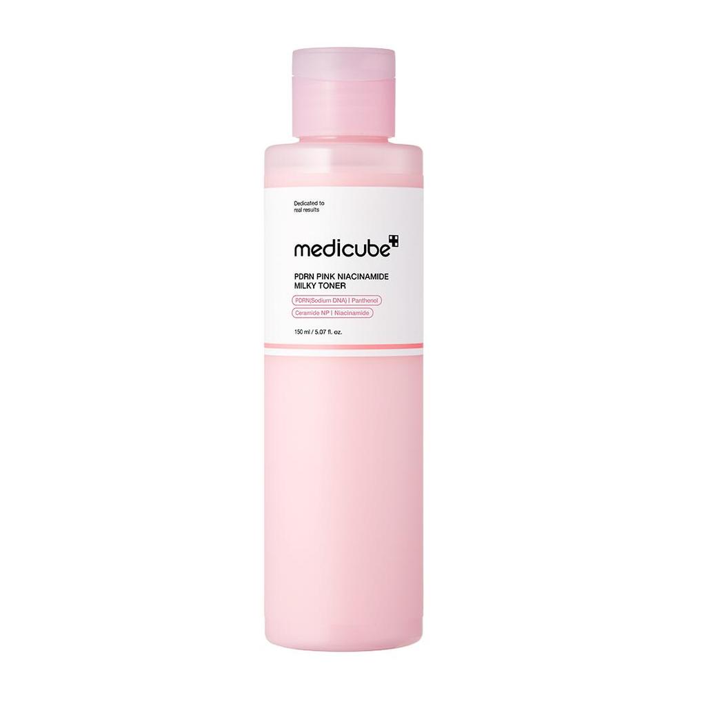 PDRN Pink Toner 2 Types (Medicube / Korean Cosmetics Salmon Trouble Spots Tone Up Dewy Skin Texture)