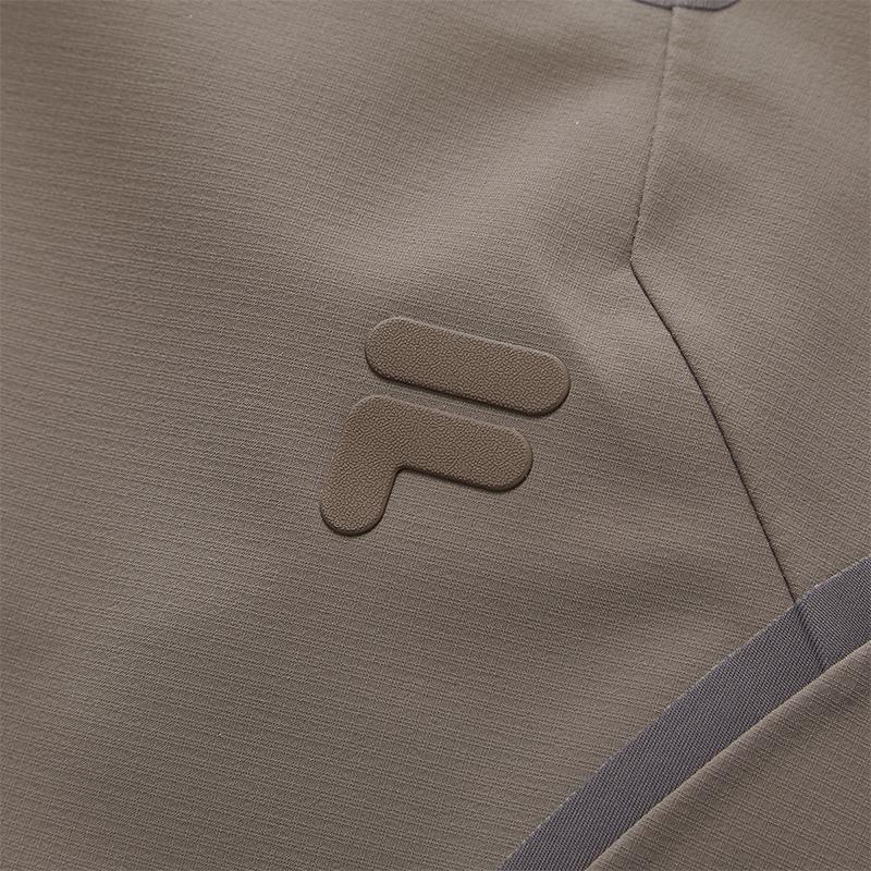 Fila Fusion Outdoor Water-Resistant Comfortable Basic Woven Simple Straight-Leg Mid-Rise Casual Pants Women Bottoms T11W617803F-BN