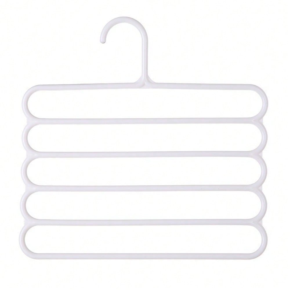 1pc 5-layer Multifunctional Pants Hanger For Storing Ties Scarves And Pants one-size белый 469₽