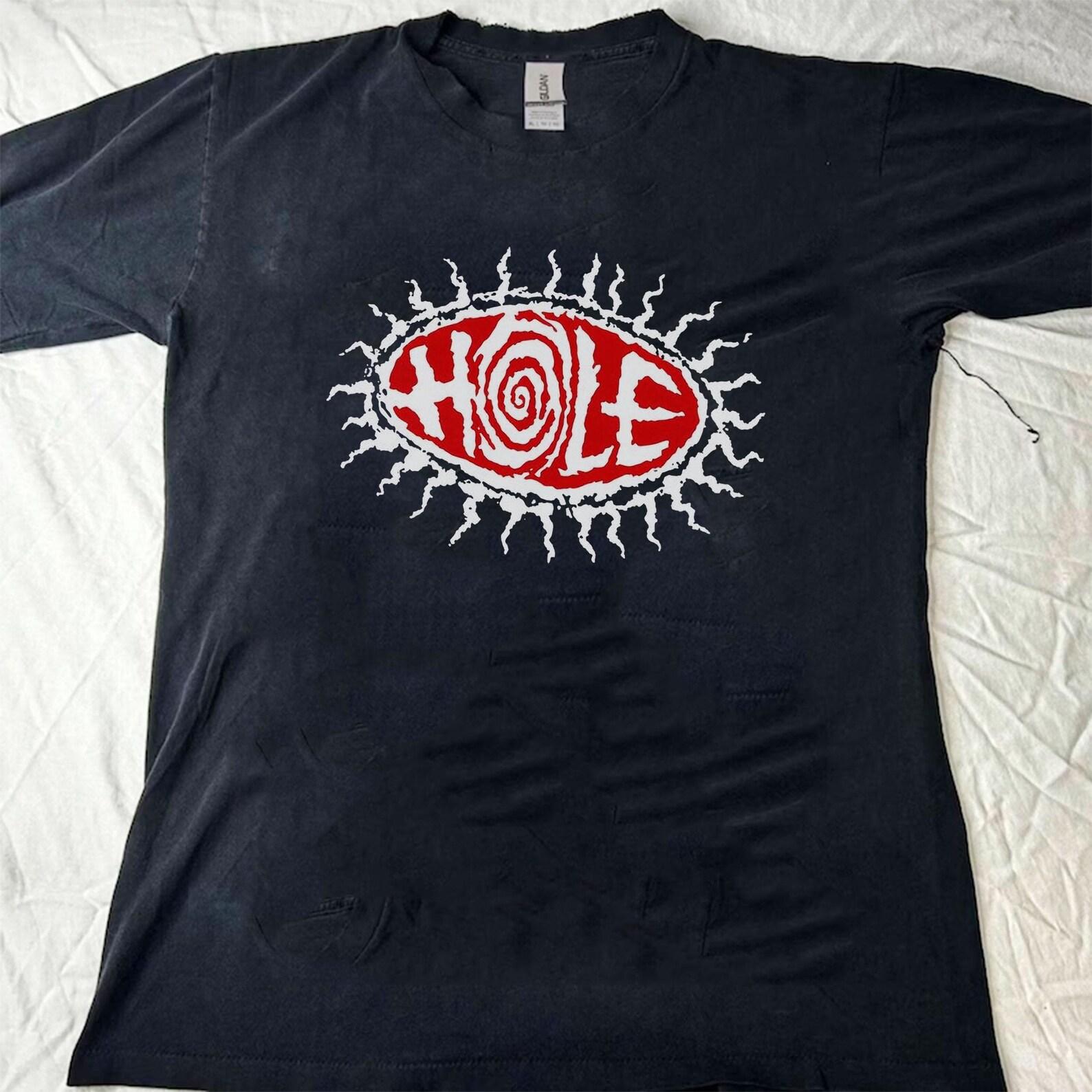 Hole Band T-shirt, Unisex Cotton Shirts, 90s band shirt 3XL