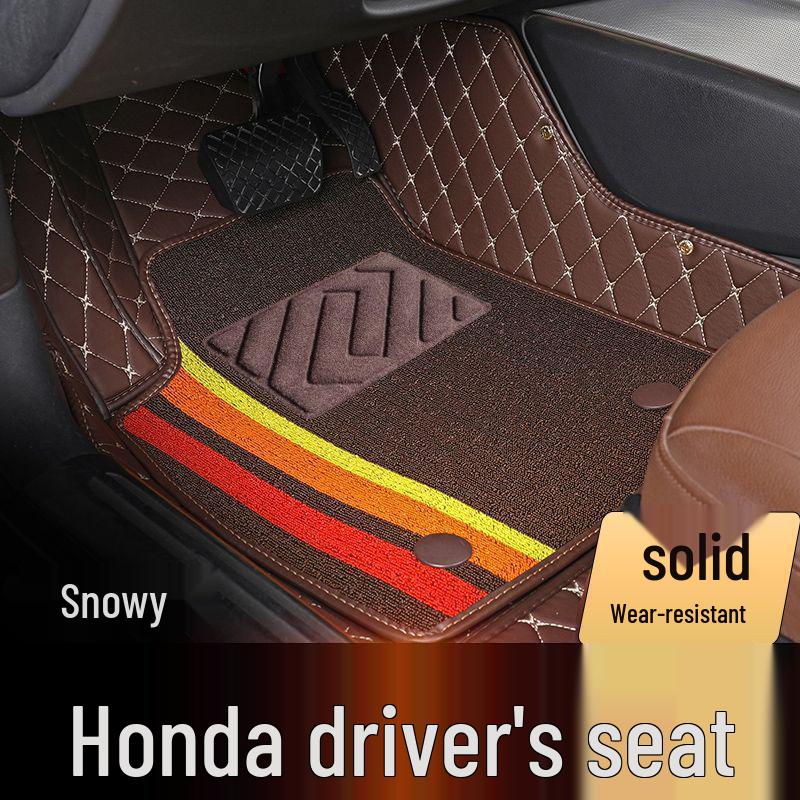 Honda Driver's Floor Mat for XRV, Binzhi, CRV, Haoying, Accord, Xingge, Civic, Fit, Jade, Lingpai, and Xue Ni Si.