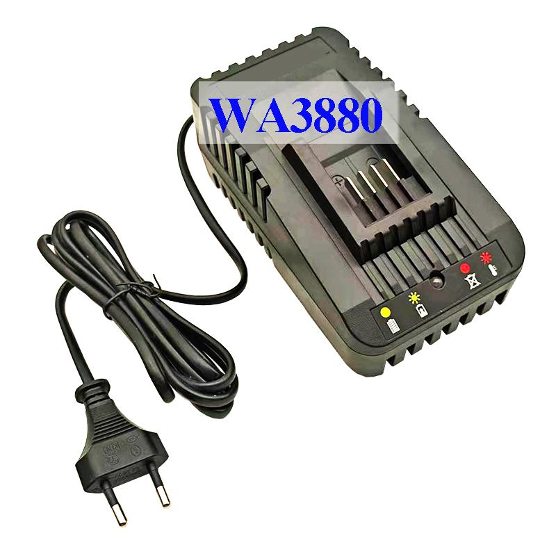 Power Tool Accessories For Worx 20V Lithium Battery WA3880 Charger WA3551 WA3572 WA3550 WA3553 WG629 WA3760 WA3860 WG169E WG549E WA3880