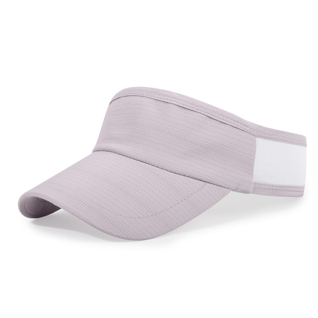 Unisex-Hut, Sport-Sonnenhut zum Laufen, Monochromer leerer Strohhut