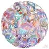 50Pcs/Set Shell Conch Starfish Pearl PET Stickers Waterproof DIY Fashion Doodle Decals Stickers