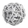 20Pcs Rattan Balls for Garden Wedding Party Christmas Decoration(Silver)