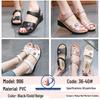 Elegant Women's Wedge Heel Sandals: Breathable, Solid Color, Soft Sole, Wear-Resistant, Fashionable Mom's Slip-ons