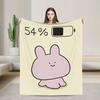 Asamimichaan Cute Asamimi  Blanket  Soft Warm Street Trend Plush Throw Blanket For Couch Bed Picnic Flannel Bedspread Bed Cover