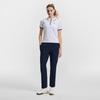 Fila Tennis Minimalist Classic Retro Casual Comfortable Straight-Leg Knit Sports Pants Women bottoms Sky-Blue A11W613601FBU