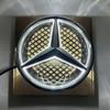 Car Front Grilled Star Emblem LED Illuminated Logo White Blue Red Light for Mercedes Benz W204 GLK220 GLK300 GLK350 GLK500 W245