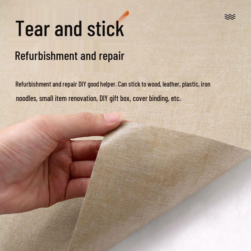 Self-Adhesive Luggage Liner: Travel Protection Anti-Wear Fabric Replacement for Trolley Cases