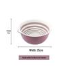 Six-Piece Double Layer Vegetable Washing Basin & Colander Set - Kitchen & Living Room Wash Basket