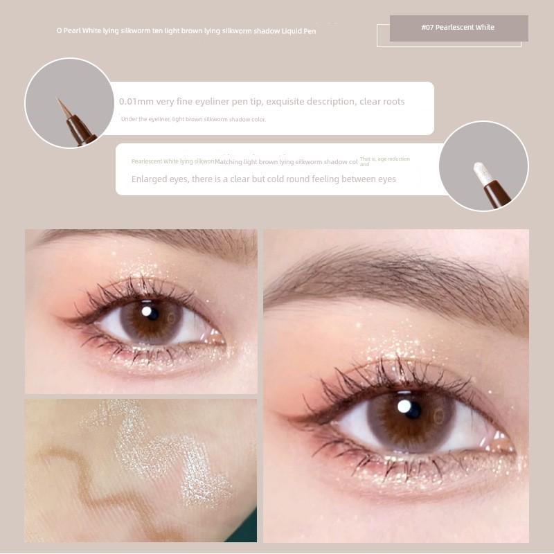 Eyeliner Pen Lying Silkworm Color Makeup Eyeliner Gel Pen