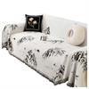 Chenille Sofa Towel Four Seasons All-Inclusive Sofa Cover Dust Cover Living Room Straight Row Sofa One Piece Cover Cloth