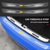 Auto Transparente hintere Schutzplatte Kofferraumaufkleber für Spark Silverado Trailblazer Cruze Captiva Lacetti Aveo Zubehör