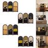 Desk Decorative Screen Modern Aesthetic Art Piece Partition for Shelf Entrance Cabinet Bedroom Dining Room Decoration