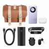 Leather Bicycle Storage Bag Waterproof Bike Hanging Bag Cycling Saddle Bag  Cycling Accessories
