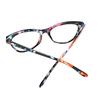 3Pcs Stylish Cat-Eye Womens Reading Glasses Classic Print Design Anti-Blue Light Comfortable Wear Glasses For Book Reading