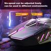 MageGee G10 Wired Gaming Breathing LED Adjustable Ergonomic Optical Computer Mouse with 7 Buttons for Windows PC Black Mouse, 7-Color Backlit, 6-Speed