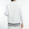 knit vest Golf M [Pin Apparel] Women's V-neck (cable knit) / / 622-4274800 030_White