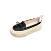 Shallow Single Shoes Retro Casual Wholesale New Summer Breathable One Pedal Heightening Thick-soled Mother Shoes Female Explosion