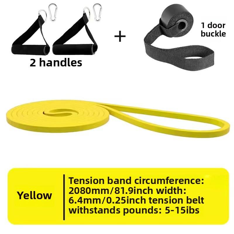 

Горячая Распродажа Йога Фитнес Эластичная Лента Сопротивления Эластичная Лента Натяжения Эластичный Канат Подвесной Эластичный Канат Пояс для Силовых Тренировок Материал TPE One size жёлтый