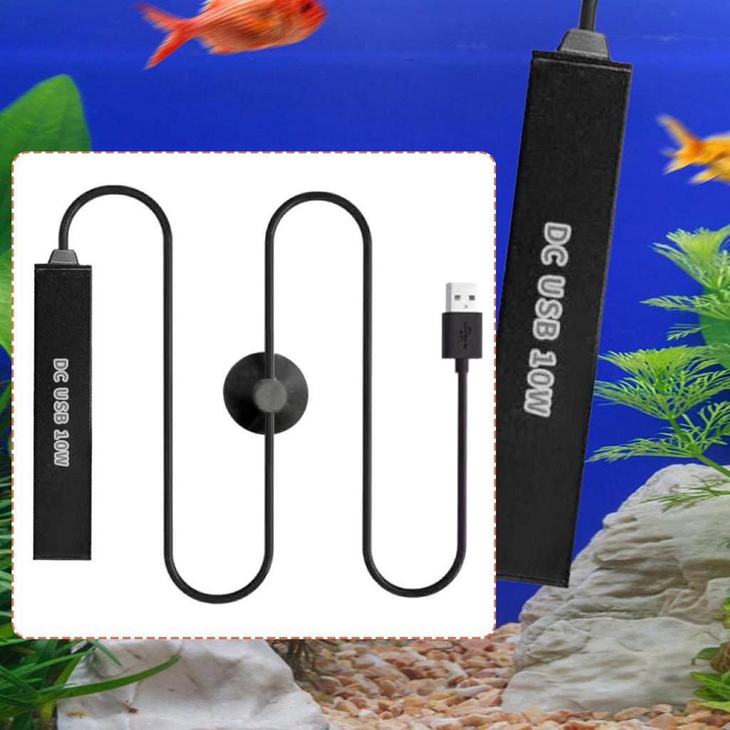 Fish Tank Heater Sturdy 5-8°C Heating Rod Aquarium Heater,High Efficiency Heating