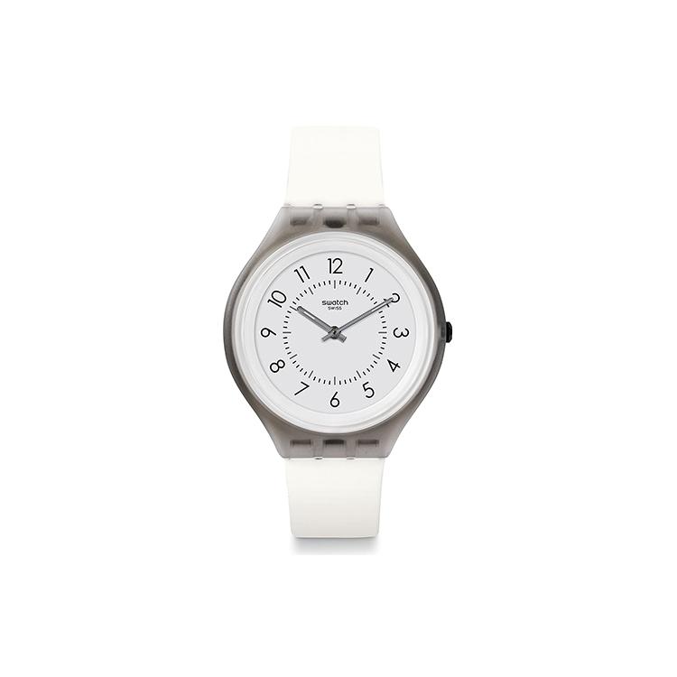 SWATCH Unisex 40mm White Watch SVUM101 SVUM101 White