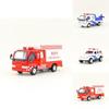 Feuerwehr- und Polizeiauto-Legierungs-Kinderspielzeugauto-Modell mit Trägheitssteuerung zum Spielen und Sammeln