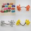 Mini Christmas Foam Frosted Fruit Artificial Holly Berry Flower For Elegant Home Decor