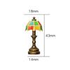 Dollhouse Mini 1/12 Miniature Table Lamps Retro  Lamps Decor Accessories