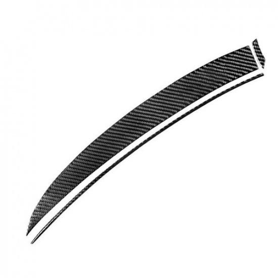 Carbon Fiber Passenger Dashboard Cover Trim Fit For Infiniti G37 Sedan 2010-13