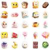 50pcs Creative Cute PVC Stickers For Water Cups, Luggage, Notebooks, Scooters, Motorcycles