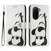 Custodia Flip in Pelle di Lusso Per Xiaomi Poco M7 4G Flip Cover Per Xiomi Poco M7 PocoM7 Pro 5G M7Pro Coque Portafoglio Borse Custodie a Fiore