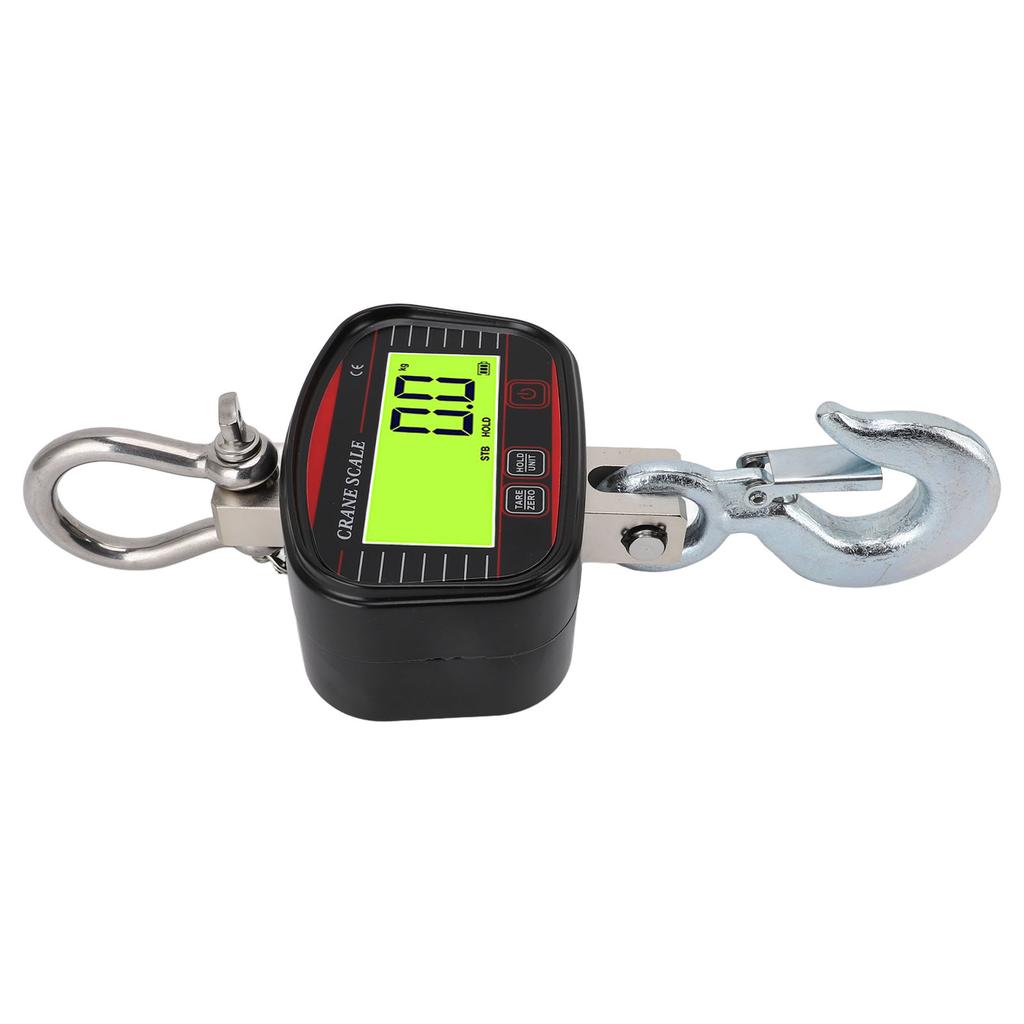 Black Industrial Crane Scale 2000kg High Accuracy Heavy Duty Digital Hanging Scale with Remote Control for Farm Industry