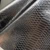 100x137cm Leather Dragon Scale Metal Fabric Artificial PU Eco-friendly Soft Fabric For handmade DIY Background Wall Hard Bag