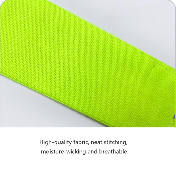Compacts Reflective Nylon Wristband Safety Wrist Strap for Night Running Runner Cyclist Features Quick Releases Buckles