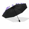 1pc Monkey Pattern Automatic Open/close Folding Umbrella, Compact Portable Travel Umbrella  yy251230167