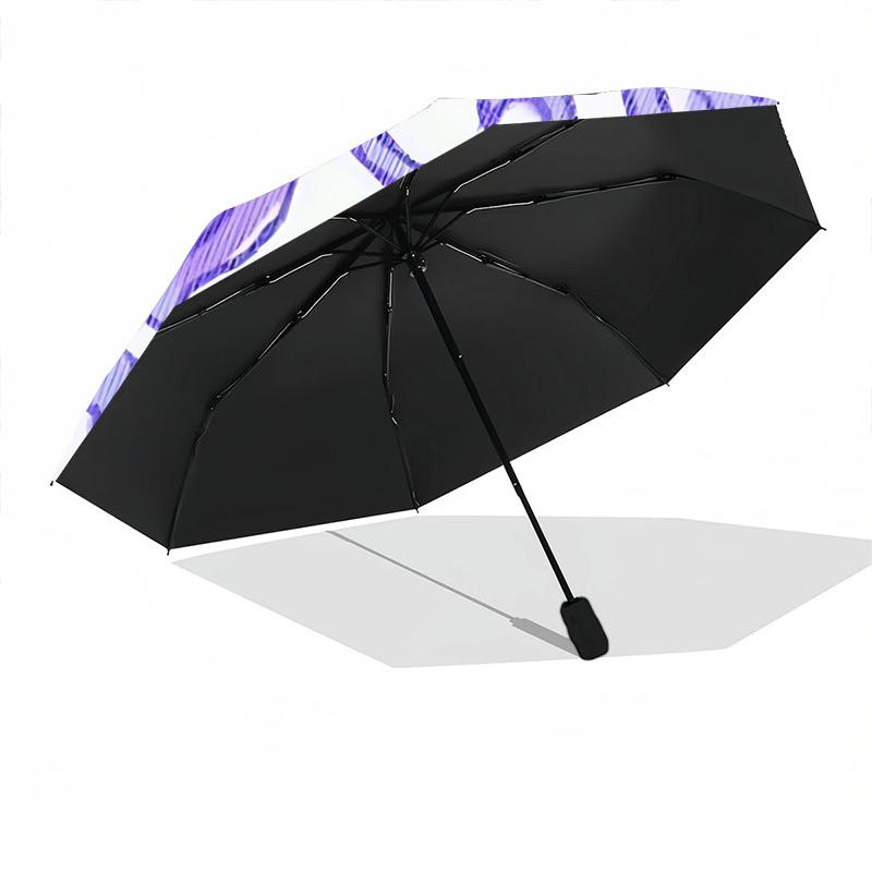 1pc Monkey Pattern Automatic Open/close Folding Umbrella, Compact Portable Travel Umbrella yy251230167