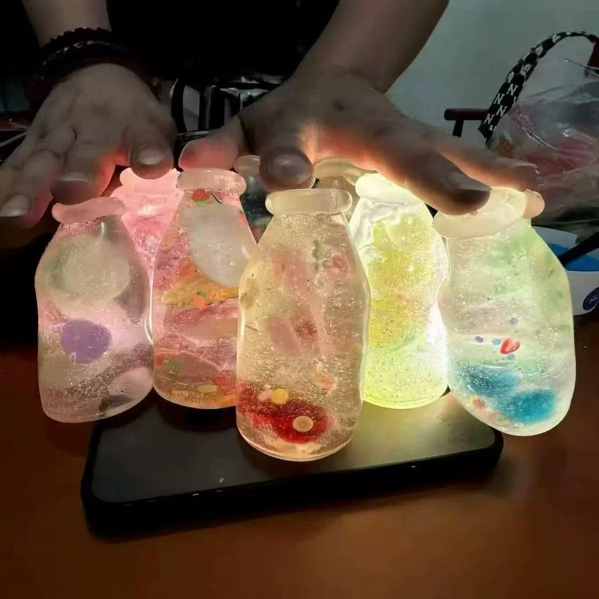 Maltose Starlight Drifting Bottle Stress Relief Tool TPR Material