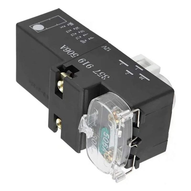 Ac29-Relay 357919506A 3A0919506 Forvolkswagen Golf Jetta Passat Cooling Fan Relay Control Unit Module