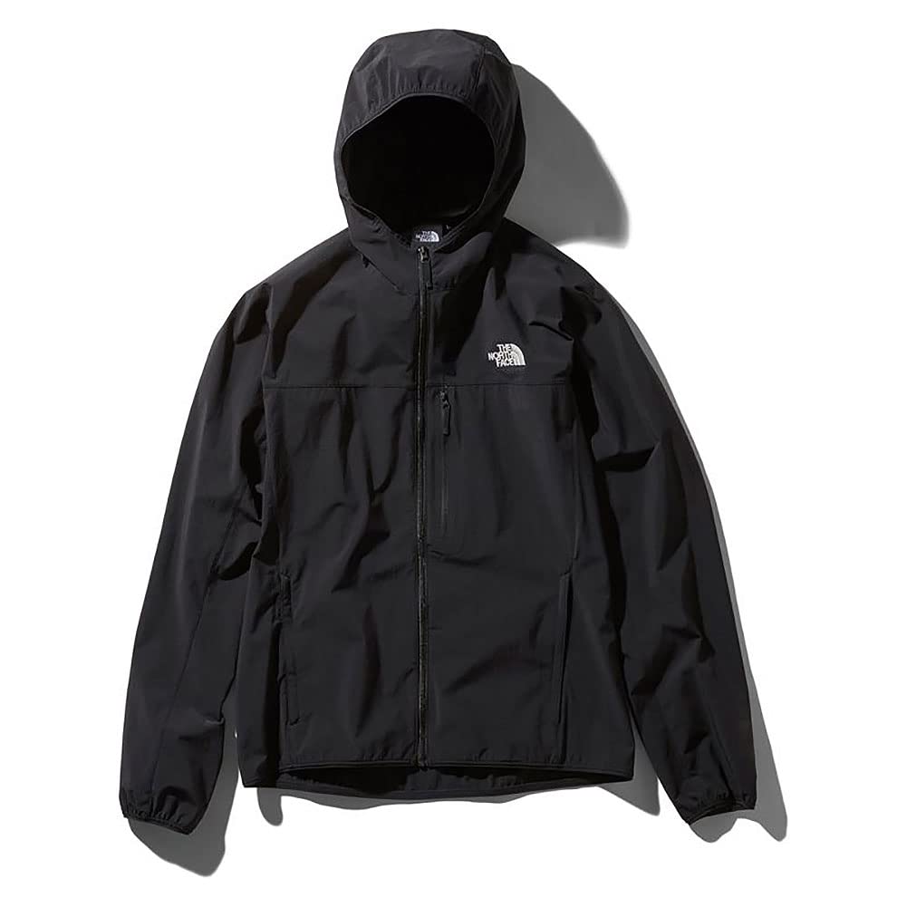 North Mountain Softshell Hoodie Lightweight SS23 Black S [The Face] Men s Water-Repellent чёрный