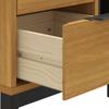 Vidaxl Szafka Nocna Flam, 49X35X50 Cm, Lite Drewno Sosnowe