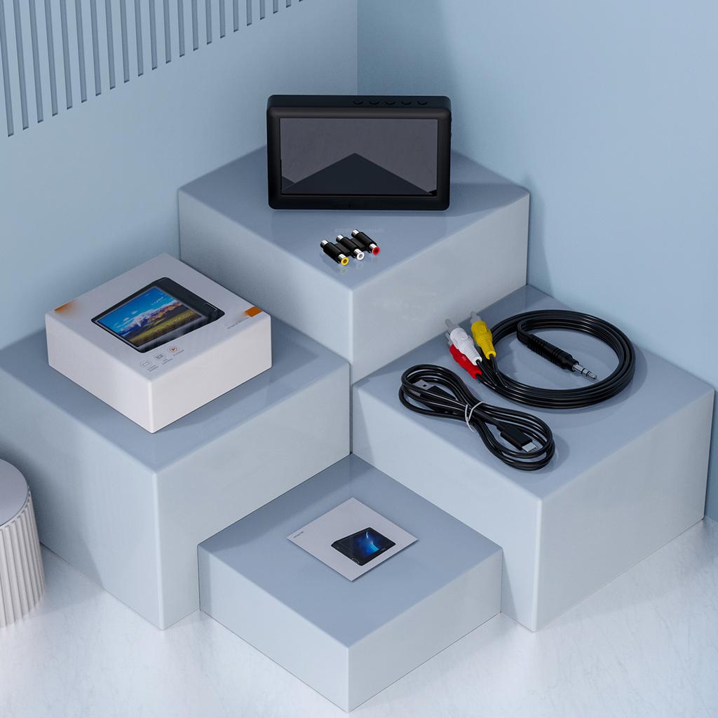 Ezcap180 AV Recorder Video Audio Capture Box Analog To Digital Converter Record Video From VHS VCR S Camcorder DVD