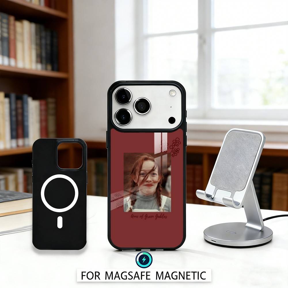 B-Brave L-Little A-Anne Phone Case For iPhone17,16,15,14,13,12,Pro,Max,Magnetic For Magsafe Wireless Charging iPhone17Air