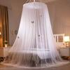 OEING Princess Style Round Dome Ceiling Mosquito Net