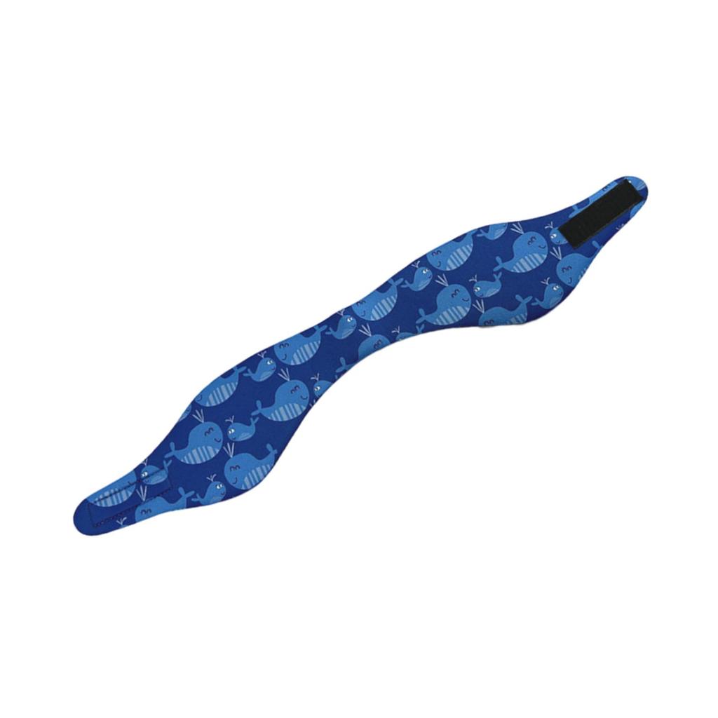 Kids Swim Headband Cute Neoprene Ear Protection Band Waterproof Hair Guard for Swimming Bath & Shower Adjustable Elastic Design