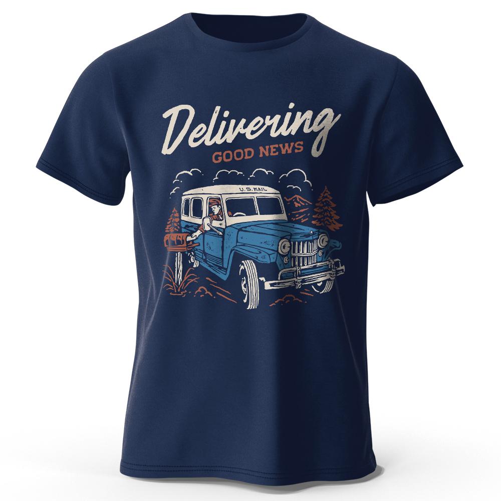 Vintage Car Printed Unisex Men Women T-Shirt Tees Tops Classic Automobile Graphic Retro Driver Style